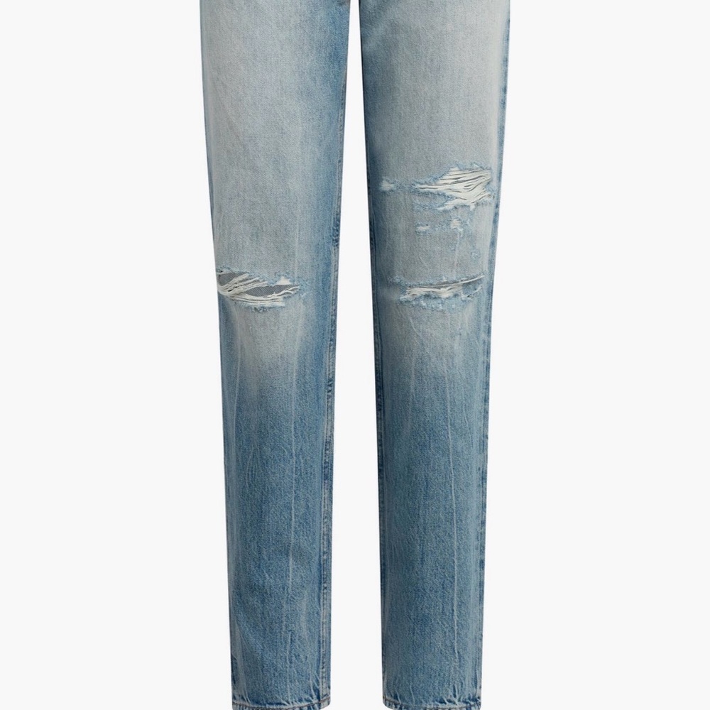 Hudson Jeans James High Waist Ripped Tapered Straight Leg Jeans (Big Dipper)